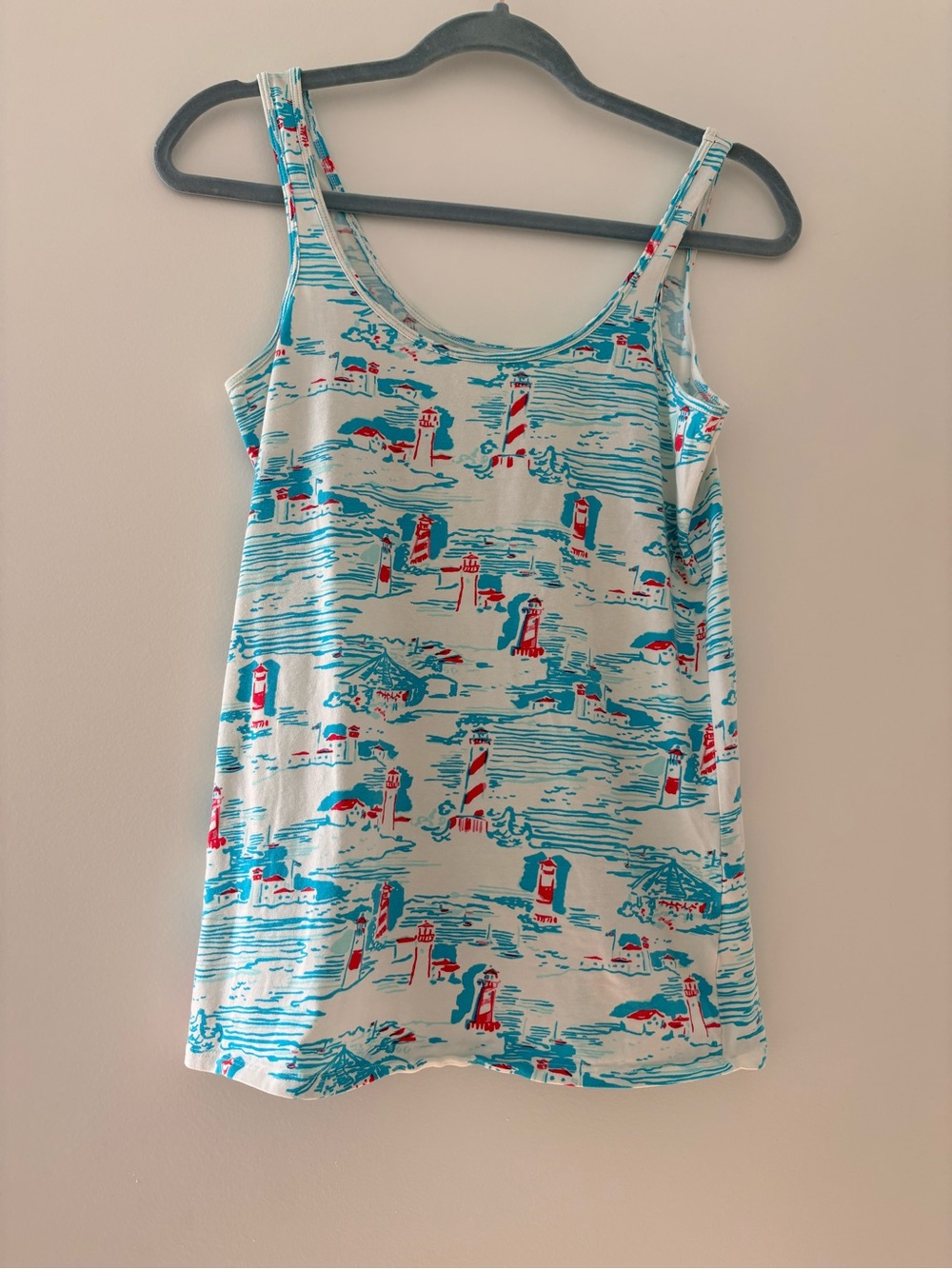 Lilly Pulitzer Nautical Print SwimTank